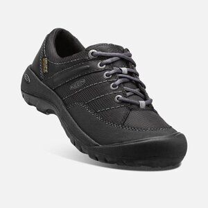 Keen Women's Black Outdoor Presidio Sport Leather & Mesh Waterproof Shoes Size 6
